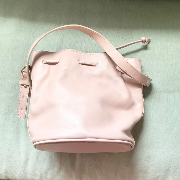 RARE cute cute Sezane Mini Farrow Bag in Pink - Picture 3 of 12